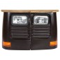 vidaXL LKW-Sideboard Massivholz Mango Dunkelgrau vidaXL LKW-Sideboard Massivholz Mango Dunkelgrau