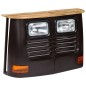 vidaXL LKW-Sideboard Massivholz Mango Dunkelgrau vidaXL LKW-Sideboard Massivholz Mango Dunkelgrau