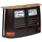 vidaXL LKW-Sideboard Massivholz Mango Dunkelgrau vidaXL LKW-Sideboard Massivholz Mango Dunkelgrau