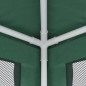 vidaXL Partyzelt mit 10 Mesh-Seitenwänden Grün 3x12 m HDPE vidaXL Partyzelt mit 10 Mesh-Seitenwänden Grün 3x12 m HDPE