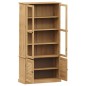 vidaXL Vitrine VIGO 85x35x170 cm Massivholz Kiefer vidaXL Vitrine VIGO 85x35x170 cm Massivholz Kiefer