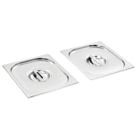 Deckel für GN 1/2 Behälter 2 Stk. Edelstahl 