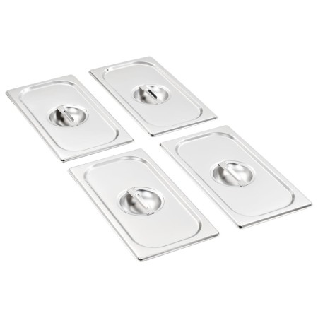Deckel für GN 1/3 Behälter 4 Stk. Edelstahl 