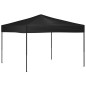 vidaXL Partyzelt Faltbar Schwarz 3x3 m vidaXL Partyzelt Faltbar Schwarz 3x3 m