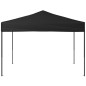 vidaXL Partyzelt Faltbar Schwarz 3x3 m vidaXL Partyzelt Faltbar Schwarz 3x3 m