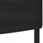vidaXL Partyzelt Faltbar Schwarz 3x3 m vidaXL Partyzelt Faltbar Schwarz 3x3 m