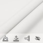 vidaXL Sonnensegel Oxford-Gewebe Dreieckig 5x5x5 m Weiß vidaXL Sonnensegel Oxford-Gewebe Dreieckig 5x5x5 m Weiß