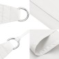 vidaXL Sonnensegel Oxford-Gewebe Dreieckig 5x7x7 m Weiß vidaXL Sonnensegel Oxford-Gewebe Dreieckig 5x7x7 m Weiß