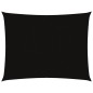 vidaXL Sonnensegel Oxford-Gewebe Rechteckig 3x4 m Schwarz vidaXL Sonnensegel Oxford-Gewebe Rechteckig 3x4 m Schwarz