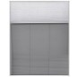 vidaXL Insektenschutz-Plissee für Fenster Jalousie Aluminium 80x100 cm vidaXL Insektenschutz-Plissee für Fenster Jalousie Aluminium 80x100 cm