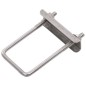 vidaXL U-Bügel für Zaunpfosten 25 Sets 60 x 40 mm vidaXL U-Bügel für Zaunpfosten 25 Sets 60 x 40 mm