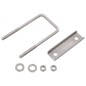 vidaXL U-Bügel für Zaunpfosten 25 Sets 60 x 40 mm vidaXL U-Bügel für Zaunpfosten 25 Sets 60 x 40 mm