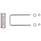 vidaXL U-Bügel für Zaunpfosten 25 Sets 60 x 40 mm vidaXL U-Bügel für Zaunpfosten 25 Sets 60 x 40 mm