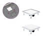 vidaXL Duschablauf 2-in-1 Flacher und Flieseneinsatz-Deckel 28x28 cm vidaXL Duschablauf 2-in-1 Flacher und Flieseneinsatz-Deckel 28x28 cm