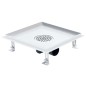 vidaXL Duschablauf 2-in-1 Flacher und Flieseneinsatz-Deckel 28x28 cm vidaXL Duschablauf 2-in-1 Flacher und Flieseneinsatz-Deckel 28x28 cm