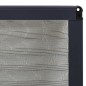 vidaXL Insektenschutz-Plissee für Fenster Aluminium Anthrazit 60x80cm vidaXL Insektenschutz-Plissee für Fenster Aluminium Anthrazit 60x80cm
