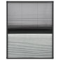 vidaXL Insektenschutz-Plissee für Fenster Alu 60x80 cm mit Jalousie vidaXL Insektenschutz-Plissee für Fenster Alu 60x80 cm mit Jalousie
