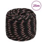 vidaXL Bootsseil Schwarz 18 mm 25 m Polypropylen vidaXL Bootsseil Schwarz 18 mm 25 m Polypropylen