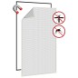 vidaXL Magnet-Insektenschutz für Fenster Weiß 80x140 cm vidaXL Magnet-Insektenschutz für Fenster Weiß 80x140 cm