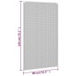 vidaXL Magnet-Insektenschutz für Fenster Weiß 80x140 cm vidaXL Magnet-Insektenschutz für Fenster Weiß 80x140 cm