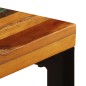 vidaXL Esstisch 115x55x76 cm Altholz und Stahl vidaXL Esstisch 115x55x76 cm Altholz und Stahl