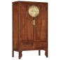 vidaXL Kleiderschrank 100x50x175 cm Massivholz Akazie vidaXL Kleiderschrank 100x50x175 cm Massivholz Akazie