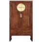 vidaXL Kleiderschrank 100x50x175 cm Massivholz Akazie vidaXL Kleiderschrank 100x50x175 cm Massivholz Akazie