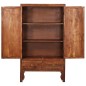 vidaXL Kleiderschrank 100x50x175 cm Massivholz Akazie vidaXL Kleiderschrank 100x50x175 cm Massivholz Akazie