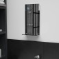 vidaXL Wandspiegel mit Regal 20×40 cm Hartglas vidaXL Wandspiegel mit Regal 20×40 cm Hartglas