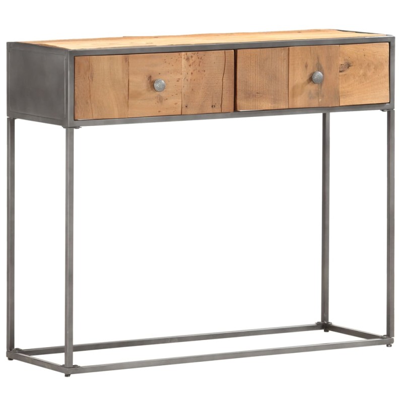 vidaXL Konsolentisch 90 x 30 x 75 cm Recyceltes Massivholz vidaXL Konsolentisch 90 x 30 x 75 cm Recyceltes Massivholz