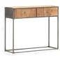 vidaXL Konsolentisch 90 x 30 x 75 cm Recyceltes Massivholz vidaXL Konsolentisch 90 x 30 x 75 cm Recyceltes Massivholz