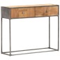 vidaXL Konsolentisch 90 x 30 x 75 cm Recyceltes Massivholz vidaXL Konsolentisch 90 x 30 x 75 cm Recyceltes Massivholz