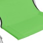 vidaXL Klappbare Strandstühle 2 Stk. Grün Stoff vidaXL Klappbare Strandstühle 2 Stk. Grün Stoff