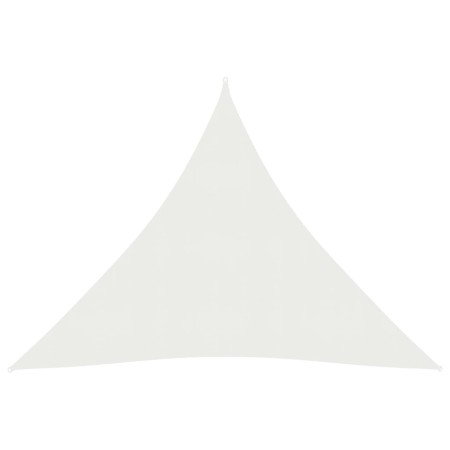 vidaXL Sonnensegel 160 g/m² Weiß 6x6x6 m HDPE