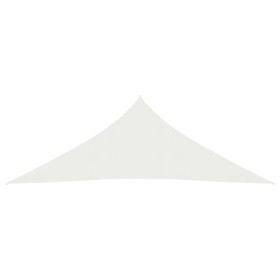 vidaXL Sonnensegel 160 g/m² Weiß 6x6x6 m HDPE