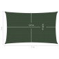 vidaXL Sonnensegel 160 g/m² Dunkelgrün 2x5 m HDPE vidaXL Sonnensegel 160 g/m² Dunkelgrün 2x5 m HDPE