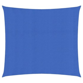 vidaXL Sonnensegel 160 g/m² Blau 2,5x2,5 m HDPE