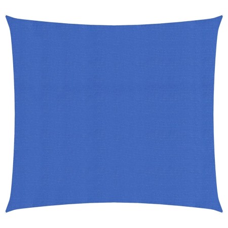 vidaXL Sonnensegel 160 g/m² Blau 2,5x2,5 m HDPE