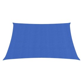 vidaXL Sonnensegel 160 g/m² Blau 2,5x2,5 m HDPE