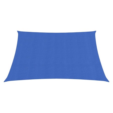 vidaXL Sonnensegel 160 g/m² Blau 2,5x2,5 m HDPE