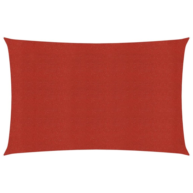 vidaXL Sonnensegel 160 g/m² Rot 2,5x4 m HDPE vidaXL Sonnensegel 160 g/m² Rot 2,5x4 m HDPE