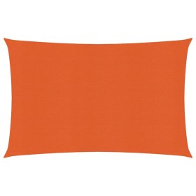 vidaXL Sonnensegel 160 g/m² Orange 2,5x3,5 m HDPE