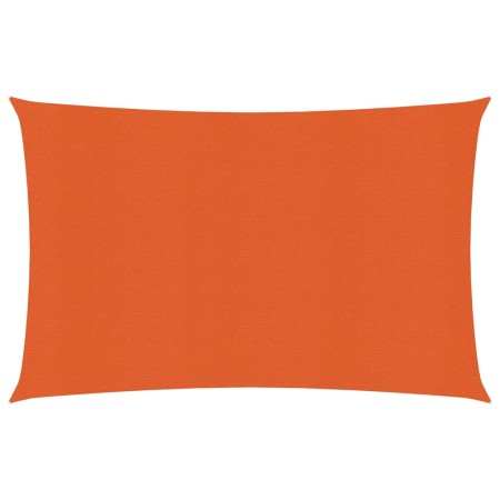 vidaXL Sonnensegel 160 g/m² Orange 2,5x3,5 m HDPE