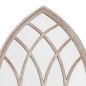 vidaXL Gartenspiegel Sand 100x45 cm Eisen vidaXL Gartenspiegel Sand 100x45 cm Eisen
