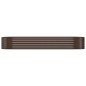 vidaXL Hochbeet Pulverbeschichteter Stahl 249x100x36 cm Braun vidaXL Hochbeet Pulverbeschichteter Stahl 249x100x36 cm Braun