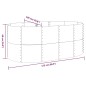vidaXL Hochbeet Pulverbeschichteter Stahl 175x100x68 cm Anthrazit vidaXL Hochbeet Pulverbeschichteter Stahl 175x100x68 cm Anthrazit