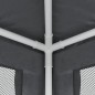 vidaXL Partyzelt mit 4 Mesh-Seitenwänden Anthrazit 3x3 m HDPE vidaXL Partyzelt mit 4 Mesh-Seitenwänden Anthrazit 3x3 m HDPE