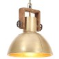 vidaXL Hängelampe Industriestil 25 W Messing Rund 30 cm E27 vidaXL Hängelampe Industriestil 25 W Messing Rund 30 cm E27