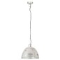 vidaXL Hängelampe Vintage Industriestil 25 W Silbern Rund 31 cm E27 vidaXL Hängelampe Vintage Industriestil 25 W Silbern Rund 31 cm E27