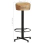 vidaXL Barhocker 2 Stk. 76 cm Mango Massivholz vidaXL Barhocker 2 Stk. 76 cm Mango Massivholz